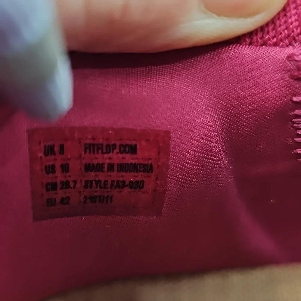 FitFlopVitamin Knit Sneaker Size 10 Womens